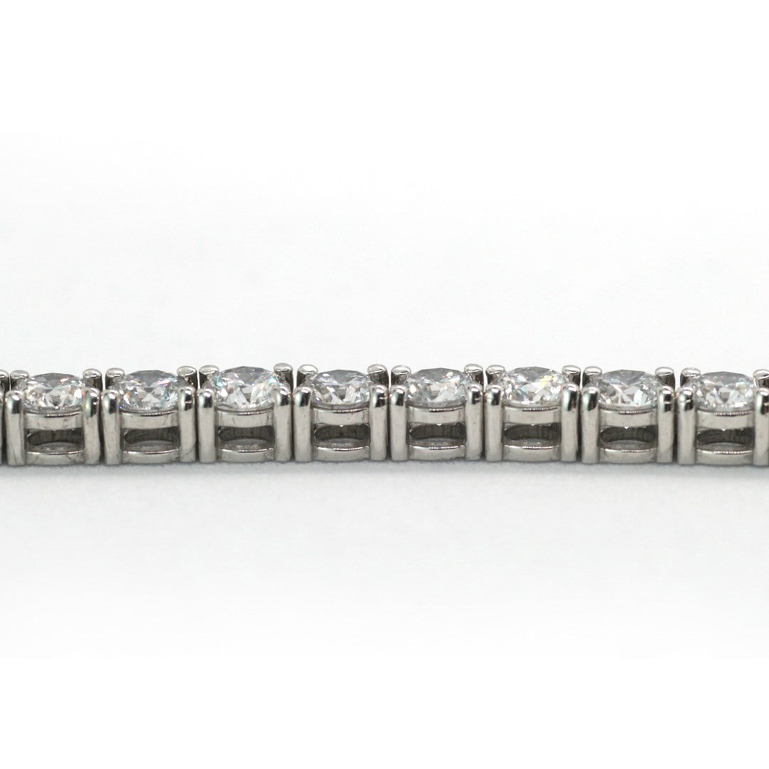 Tennis Chain Necklace 3.9mm Width 14K DIAMOND Lab Grown