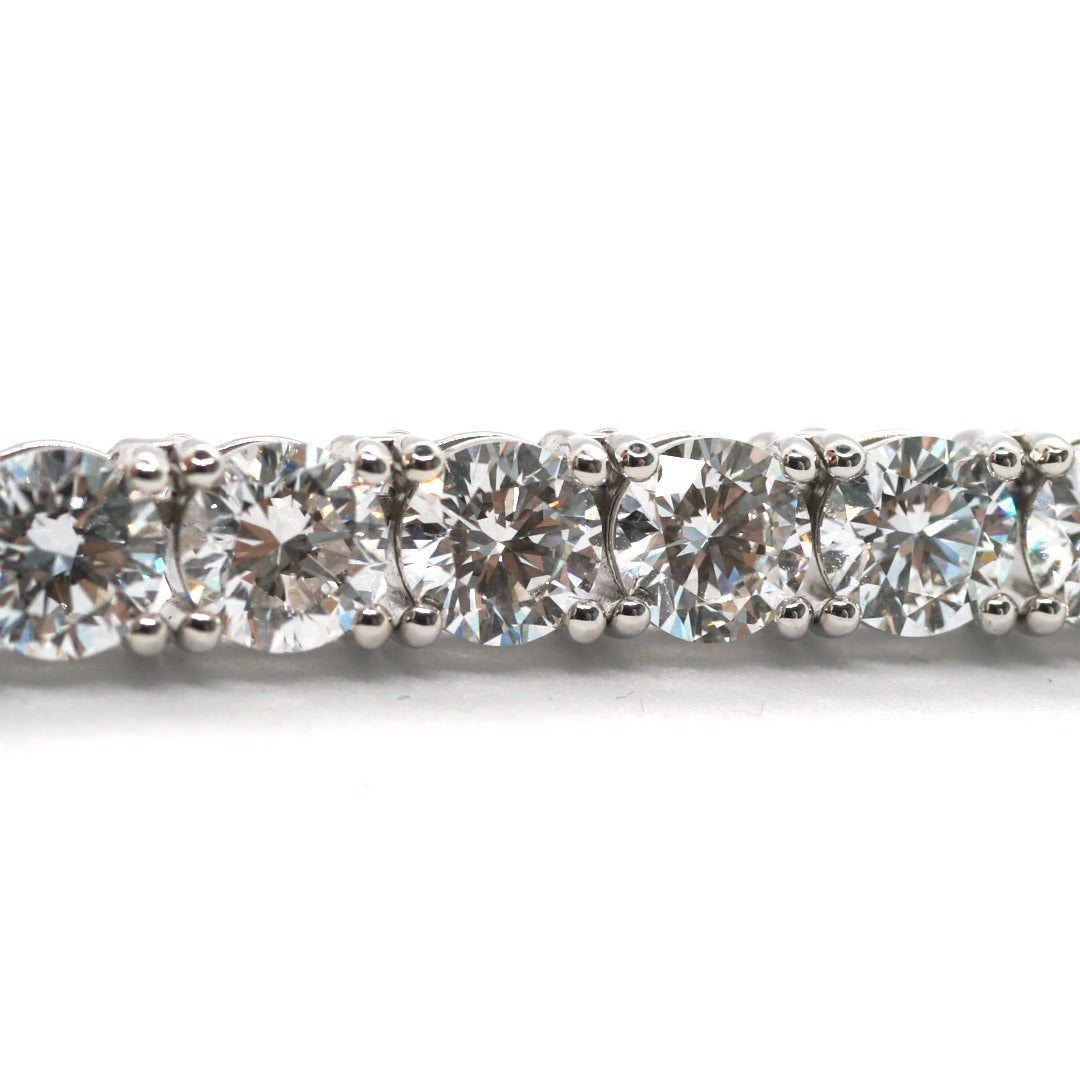 Tennis Chain Necklace 6.5mm Width 14K DIAMOND Lab Grown