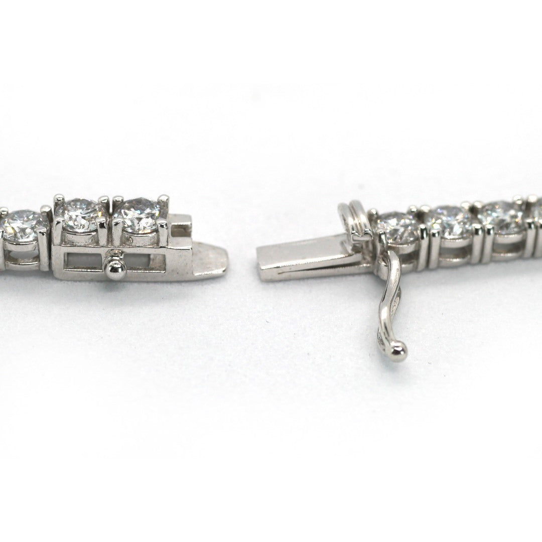 Tennis Chain Necklace 3.9mm Width 14K DIAMOND Lab Grown