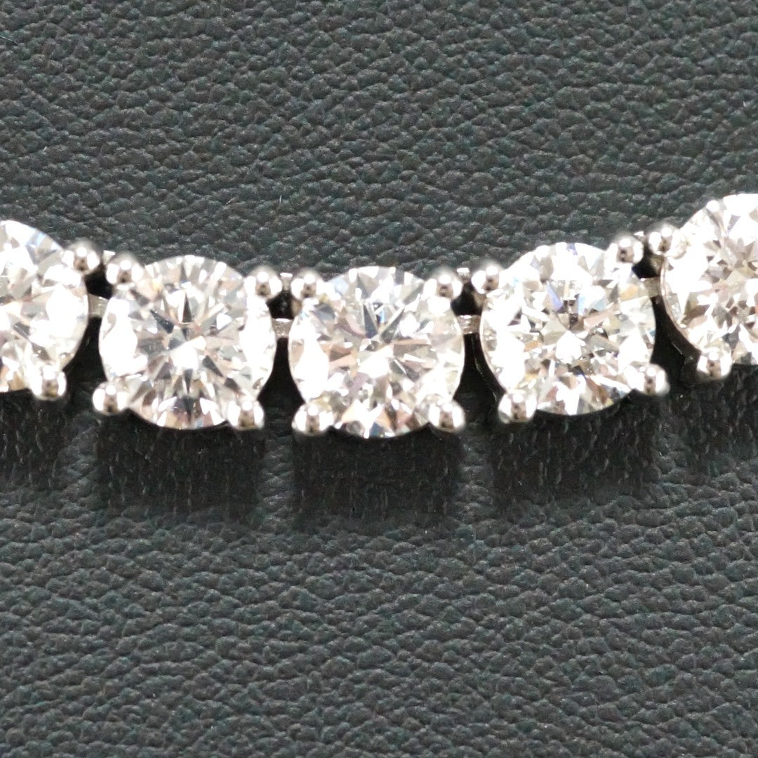 Tennis Chain Necklace 6.5mm Width 14K DIAMOND Lab Grown