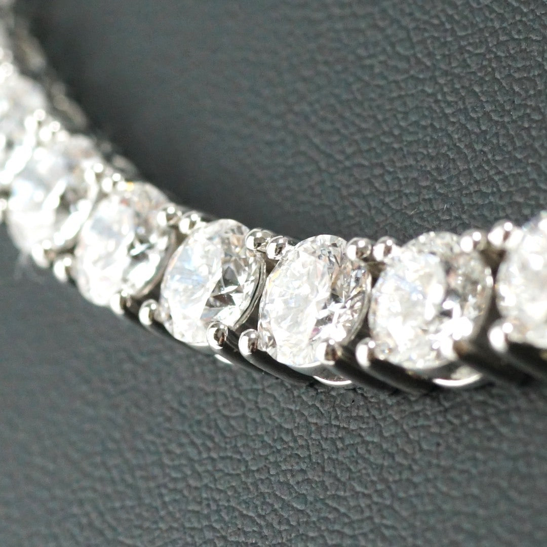 Tennis Chain Necklace 6.5mm Width 14K DIAMOND Lab Grown