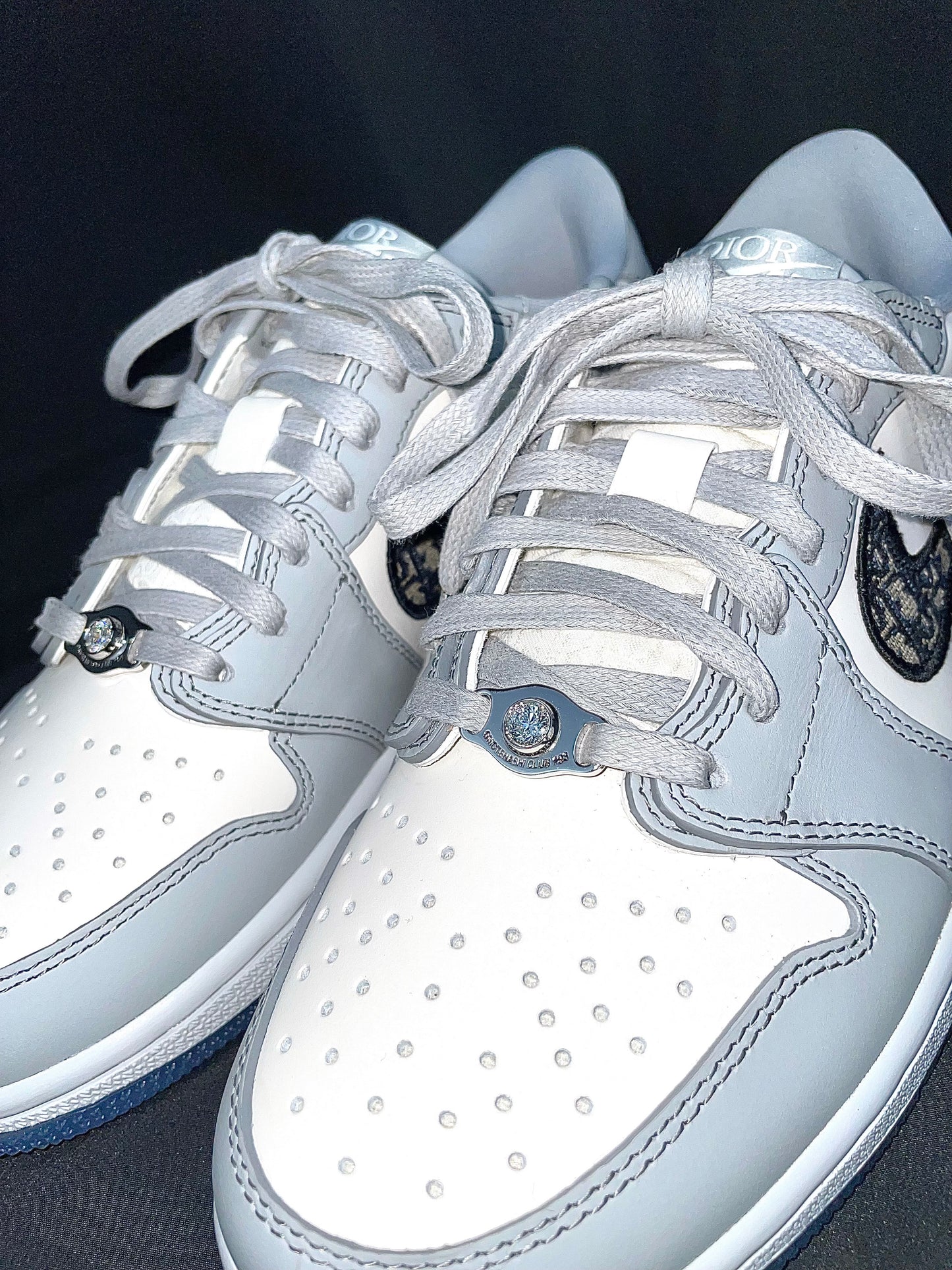 Sneaker Shoelace ACC LAB DIA 1CT SET (一足分合計2CT)