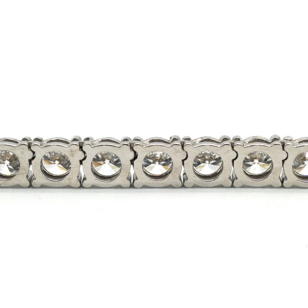 Tennis Chain Necklace 5mm Width 14K DIAMOND Lab Grown
