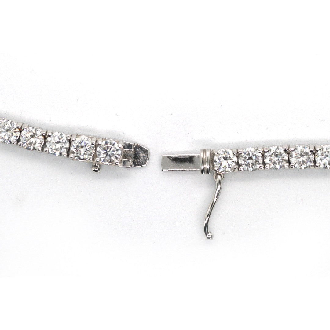 Tennis Chain Necklace 3.9mm Width 14K DIAMOND Lab Grown