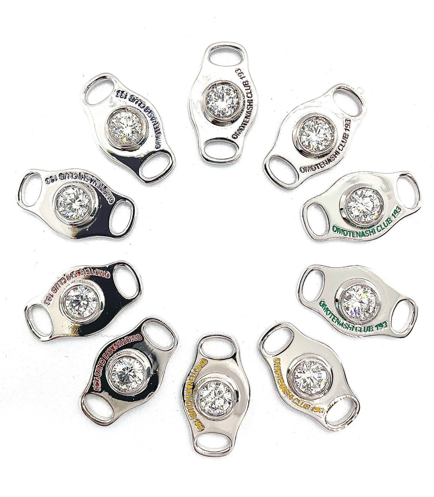 Sneaker Shoelace ACC LAB DIA 1CT SET (一足分合計2CT)