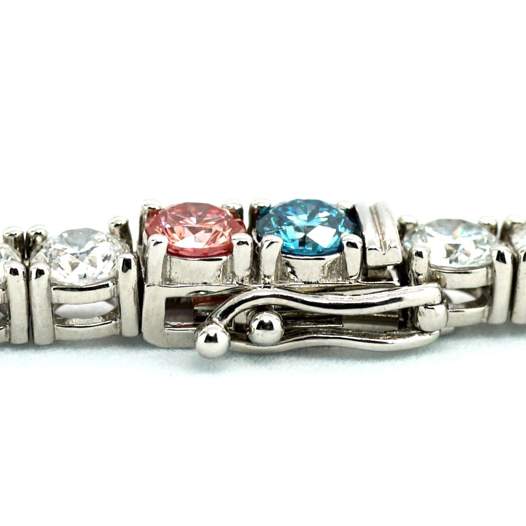 Tennis Chain Necklace 5mm Width 14K DIAMOND Lab Grown