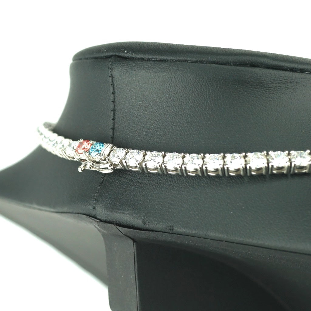 Tennis Chain Necklace 5mm Width 14K DIAMOND Lab Grown